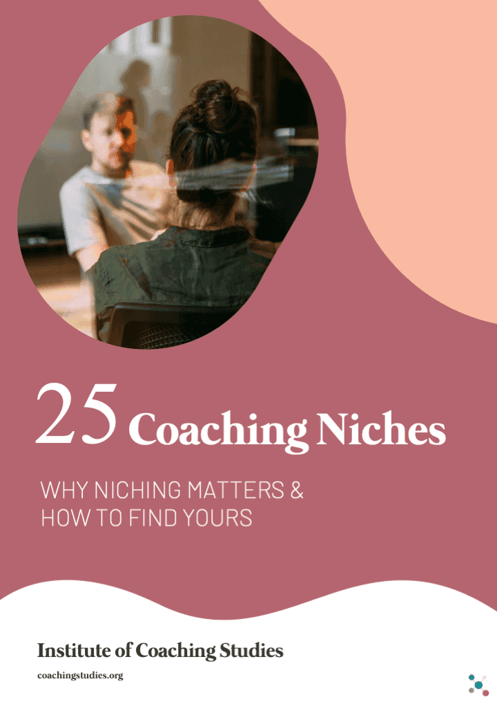 The cover of the 25 Coaching Niches guide.